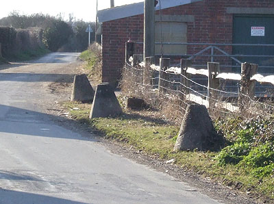 Roadblock at Rickney