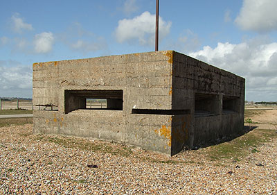 Pillbox at Rye Harbour